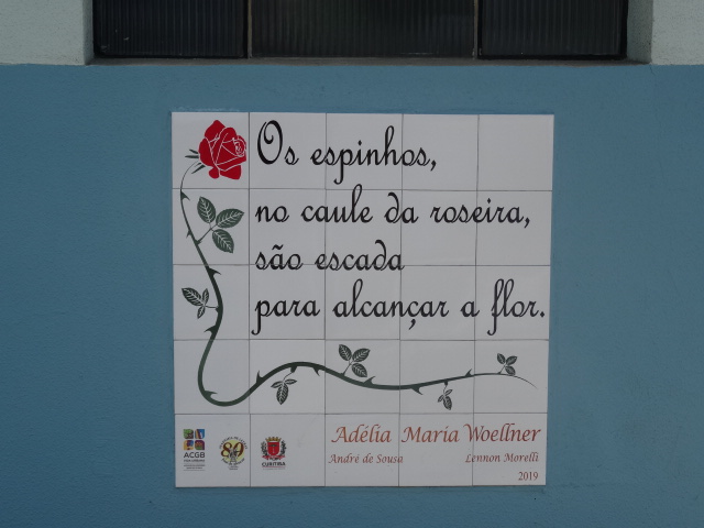 ACGB/Vida Urbana - Associação de Condomínios Garantidos do Brasil - Painel de Azulejos: Os espinhos